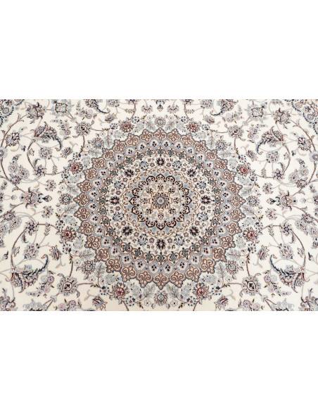Tappeto Nain 6La Persia bianco 245x245