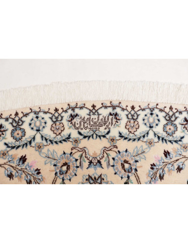 Tappeto Nain 6La Persia bianco 245x245