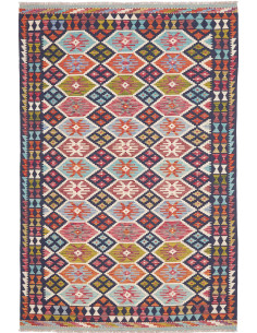 Rug Kilim Afghanistan 166x252 Multicolor Navy B