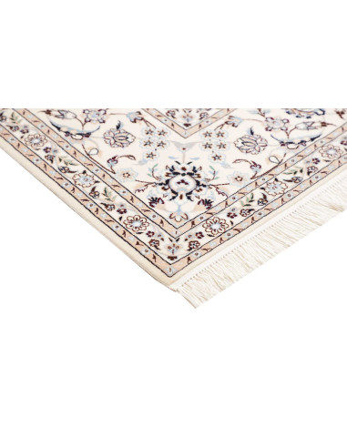 Tappeto Nain 6La Persia bianco grigio 205x213