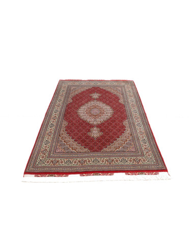 Tappeto Tabriz 50 Raj Mahi Persia azzurro bianco 120x200