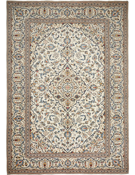 Kashan 247x353 Cm Kashan, Persia, Lana Cardata A Mano