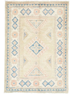 Tappeto Originale Kazak Afghanistan 68x96 Beige
