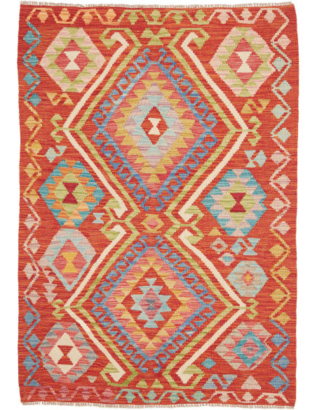 Tappeto Originale Kilim Afghanistan 102x146 Ros