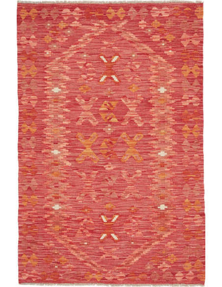 Hand Made Rug Kilim Afghanistan 99x152 Coral Re
