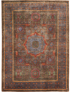 Tappeto Mamlouk Pakistan 175x236 Blu Scuro Terr