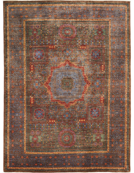 Rug Mamlouk Pakistan 175x236 Deep Blue Terracot