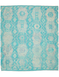 Hand Made Rug Kilim Afghanistan 253x284 Turquoi