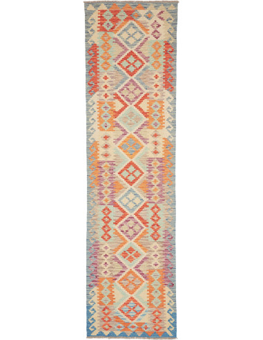 Tappeto Originale Kilim Afghanistan 80x297 Azzu