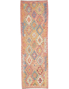 Tappeto Originale Kilim Afghanistan 87x274 Pesc