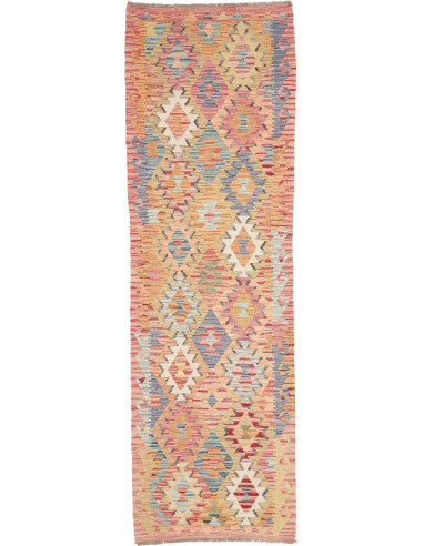Tappeto Originale Kilim Afghanistan 87x274 Pesc