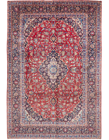 Hand Made Rug Ardakan Persia 255x380 Red Dark B