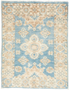 Tappeto Originale Kazak Afghanistan 64x82 Azzur