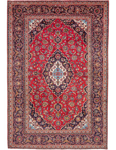 Hand Made Rug Ardakan Persia 203x300 Red Navy B