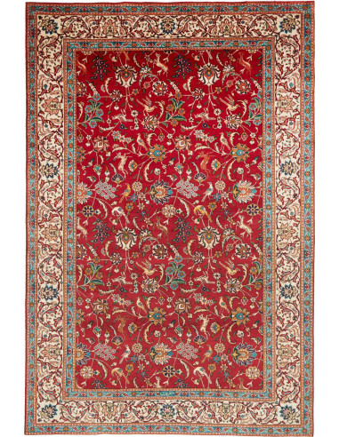 Tappeto Originale Tabriz Persia 230x345 Rosso B