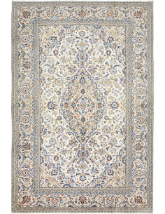 Tappeto Originale Kashan Persia 200x298 Bianco