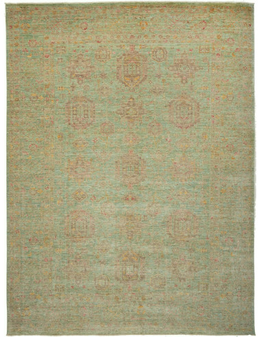 Tappeto Originale Tribal Pakistan 249x334 Verde