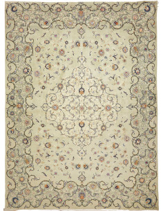 Tappeto Originale Kashan Persia 333x455 Verde M