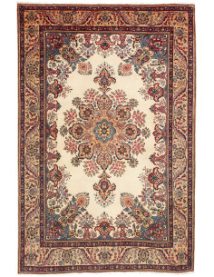 Tappeto Originale Tabriz Persia 198x304 Crema R