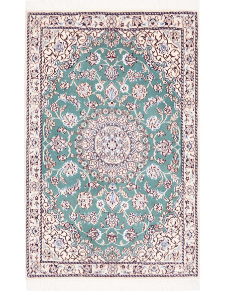 Tappeto Originale Nain 9la Persia 80x120 Verde