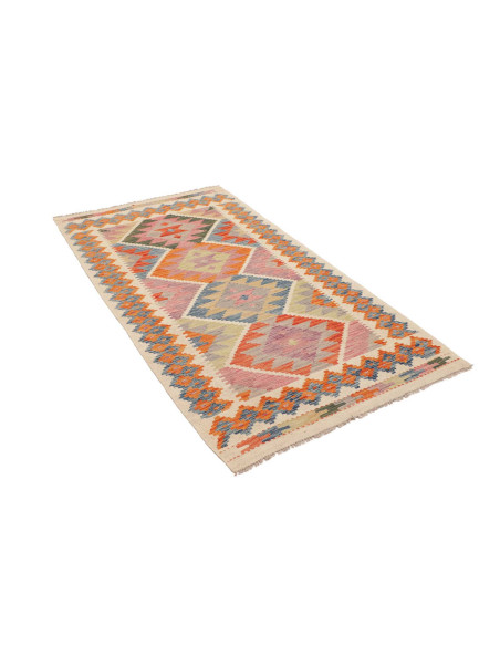 Hand Made Rug Kilim Afghanistan 101x192 Beige P
