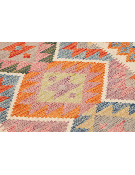 Hand Made Rug Kilim Afghanistan 101x192 Beige P