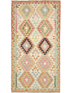 Tappeto Originale Kilim Afghanistan 100x192 Cre