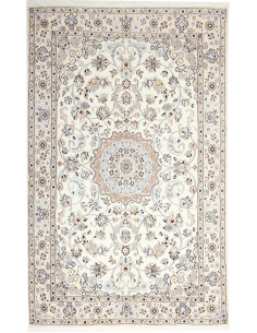 Tappeto Originale Nain 9la Persia 133x210 Crema