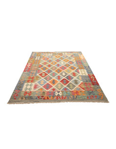 Tappeto Originale Kilim Afghanistan 153x194 Ara 2
