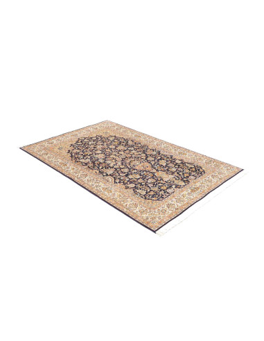 Tappeto Originale Kashmir India 121x190 Blu Scu