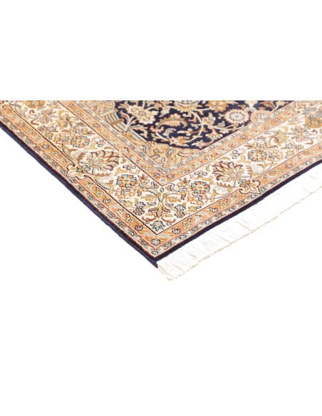 Tappeto Originale Kashmir India 121x190 Blu Scu
