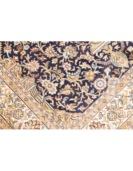 Hand Made Rug Kashmir India 121x190 Dark Blue B