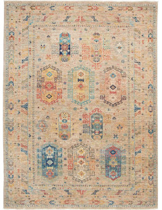 Tappeto Originale Tribal Pakistan 171x228 Beige