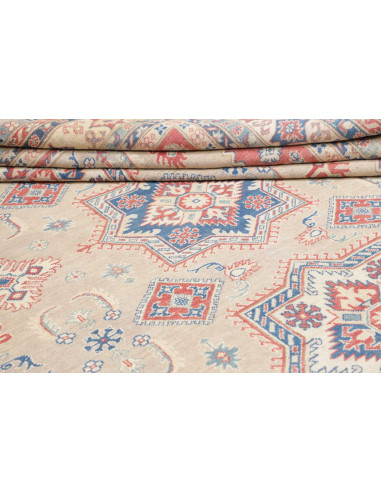 Tappeto Originale Kazak Afghanistan 286x491 Bei