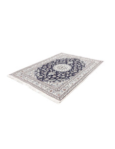 Hand Made Rug Nain Kashmar Persia 171x237 Blue 2