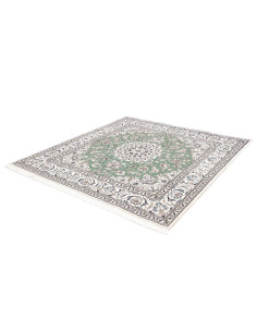 Hand Made Rug Nain Kashmar Persia 196x198 Green 2