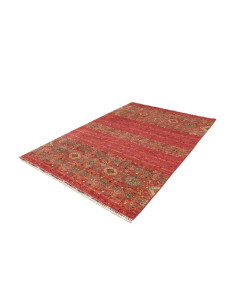 Hand Made Rug Rubin Pakistan 169x235 Red Beige 2