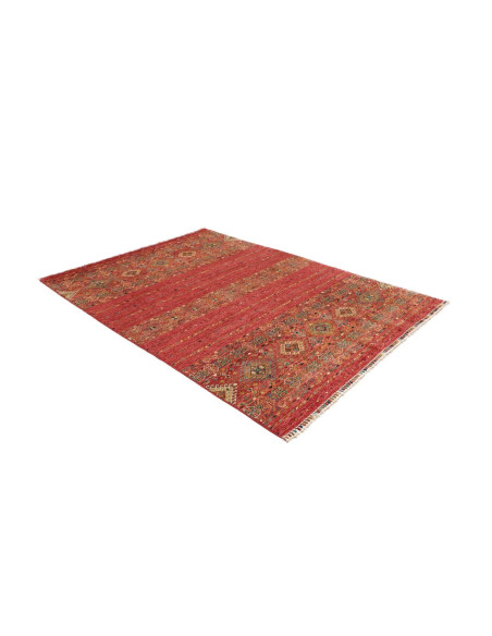 Hand Made Rug Rubin Pakistan 169x235 Red Beige