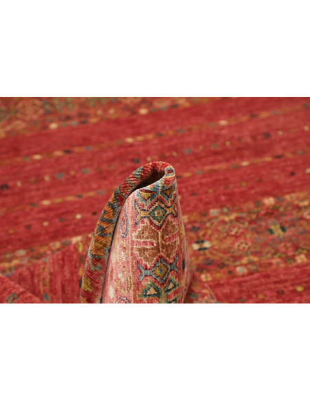 Hand Made Rug Rubin Pakistan 169x235 Red Beige