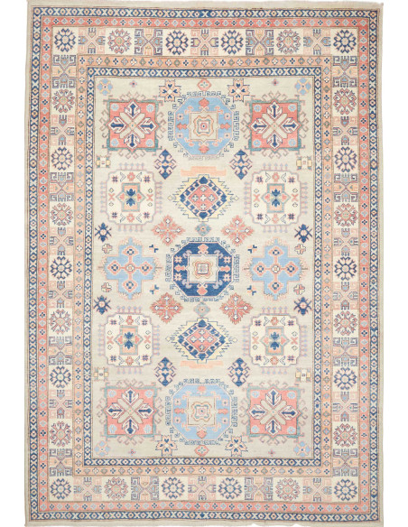 Tappeto Originale Kazak Afghanistan 203x294 Bei