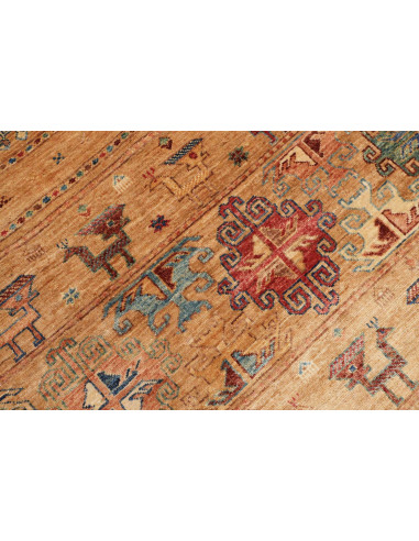 Hand Made Rug Rubin Pakistan 170x241 Brown Beig