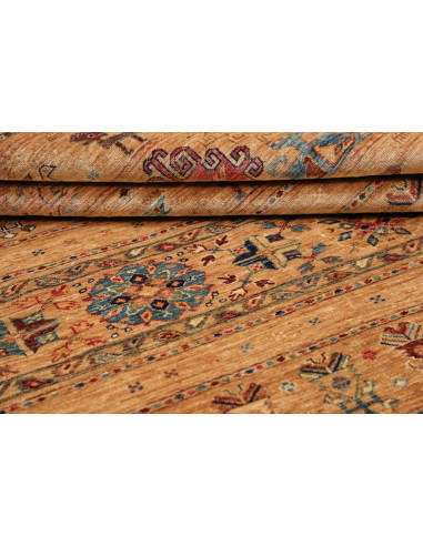 Hand Made Rug Rubin Pakistan 170x241 Brown Beig