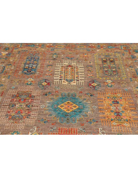 Tappeto Originale Tribal Pakistan 170x231 Marro