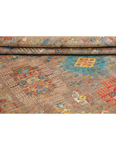 Tappeto Originale Tribal Pakistan 170x231 Marro