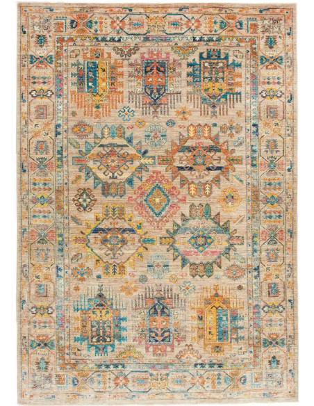 Tappeto Originale Tribal Pakistan 163x244 Beige