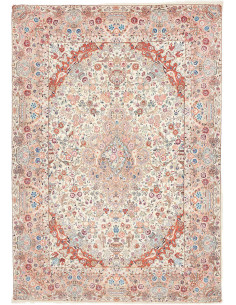 Hand Made Rug Kashmar Persia 248x352 Ivory Pink