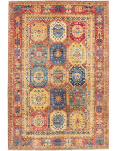 Tappeto Originale Tribal Pakistan 160x238 Rosso