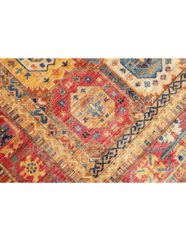 Hand Made Rug Tribal Pakistan 160x238 Red Blue
