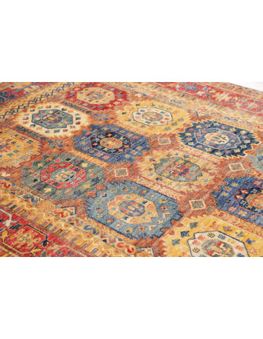 Hand Made Rug Tribal Pakistan 160x238 Red Blue