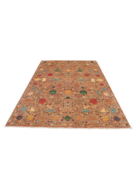 Hand Made Rug Shahi Fine Pakistan 170x235 Rust